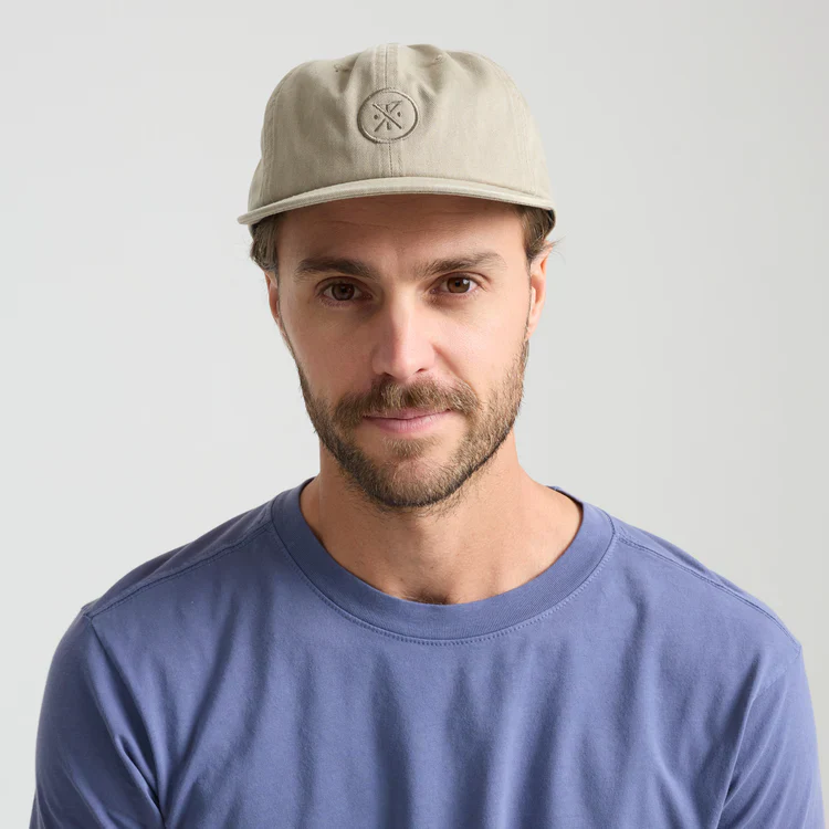 ROARK MADE TO FADE 6 PANEL STRAPBACK HAT - WASHED FOSSIL (WFS) - Image 2