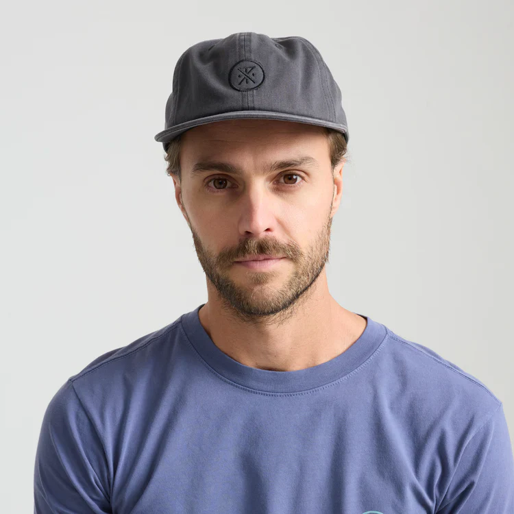 ROARK MADE TO FADE 6 PANEL STRAPBACK HAT - WASHED CHARCOAL (WCC) - Image 2