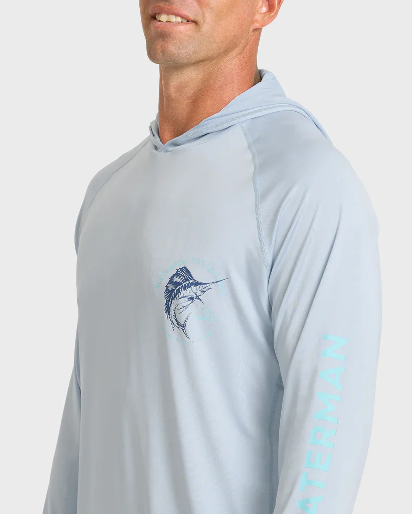 QUIKSILVER MARLEY HOODY LYCRA - SKYWAY (SWY) - Image 3