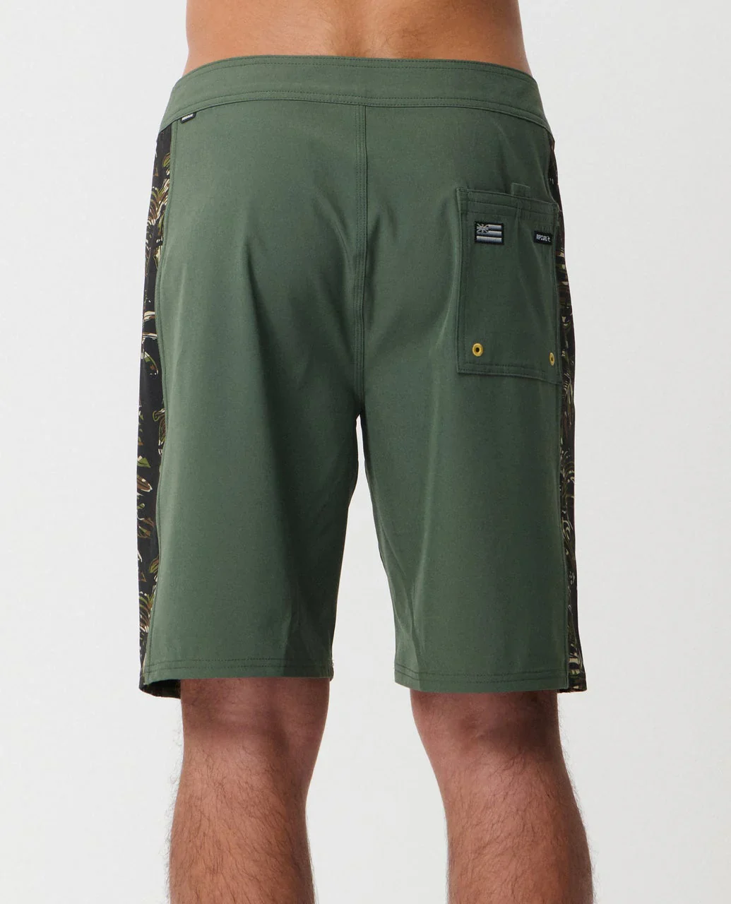 RIP CURL MIRAGE SIDEWAYS HAWAII BOARDSHORT - MIL GREEN - Image 3