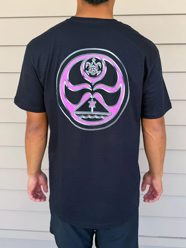 HIC NEON HONU TEE - BLACK