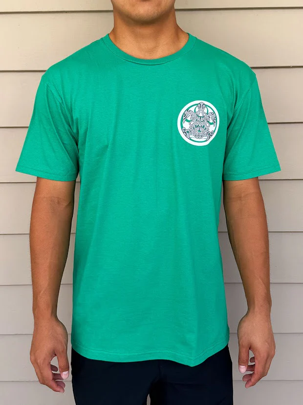 HIC NEON HONU TEE - KELLY GREEN - Image 2