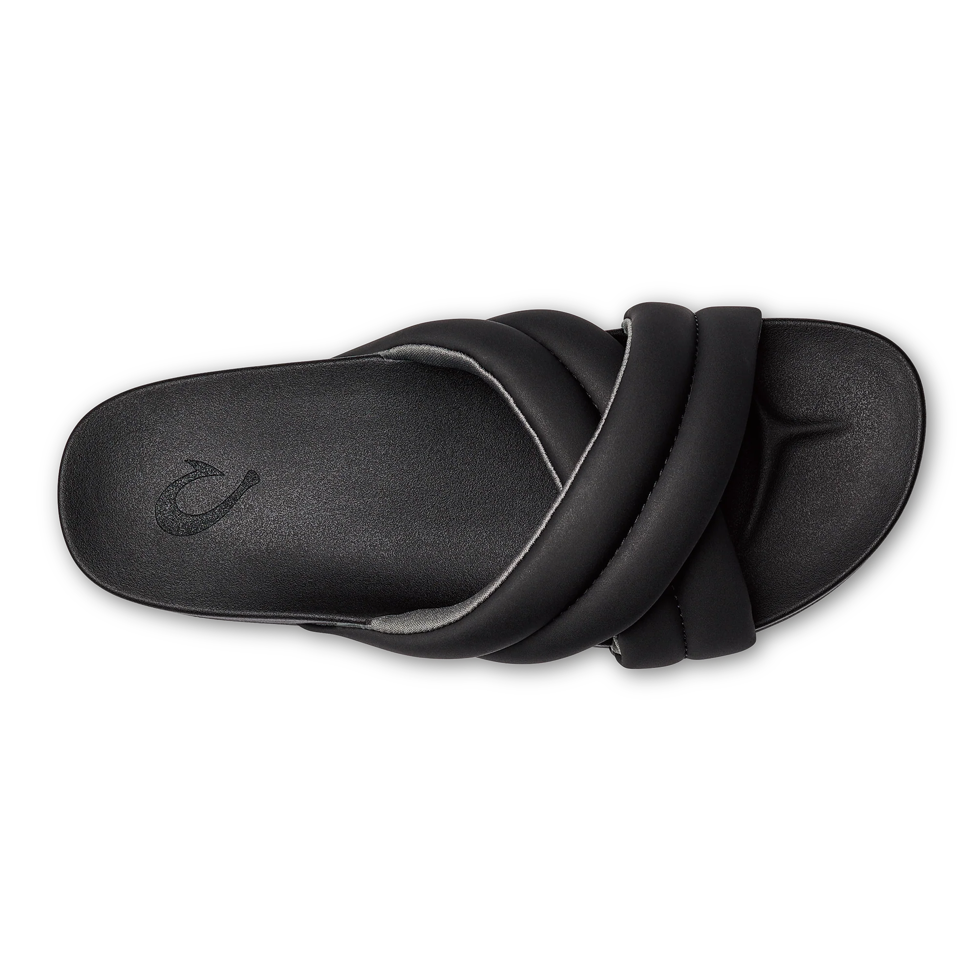 OLUKAI HILA WOMENS SANDAL - BLACK/BLACK - Image 2