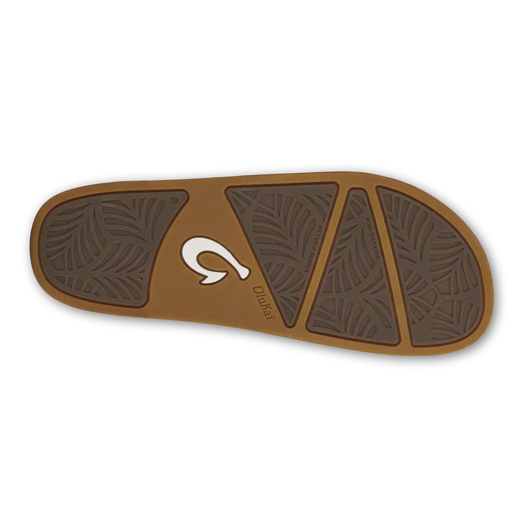 OLUKAI KIPE`A OLU WOMENS SLIDE - PUKA/TAN - Image 3