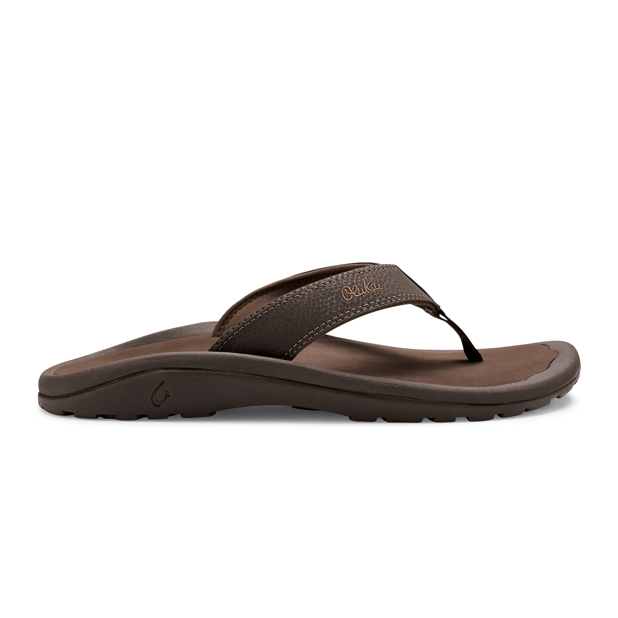 OLUKAI 'OHANA MENS SANDAL - DARK JAVA/RAY - Image 4
