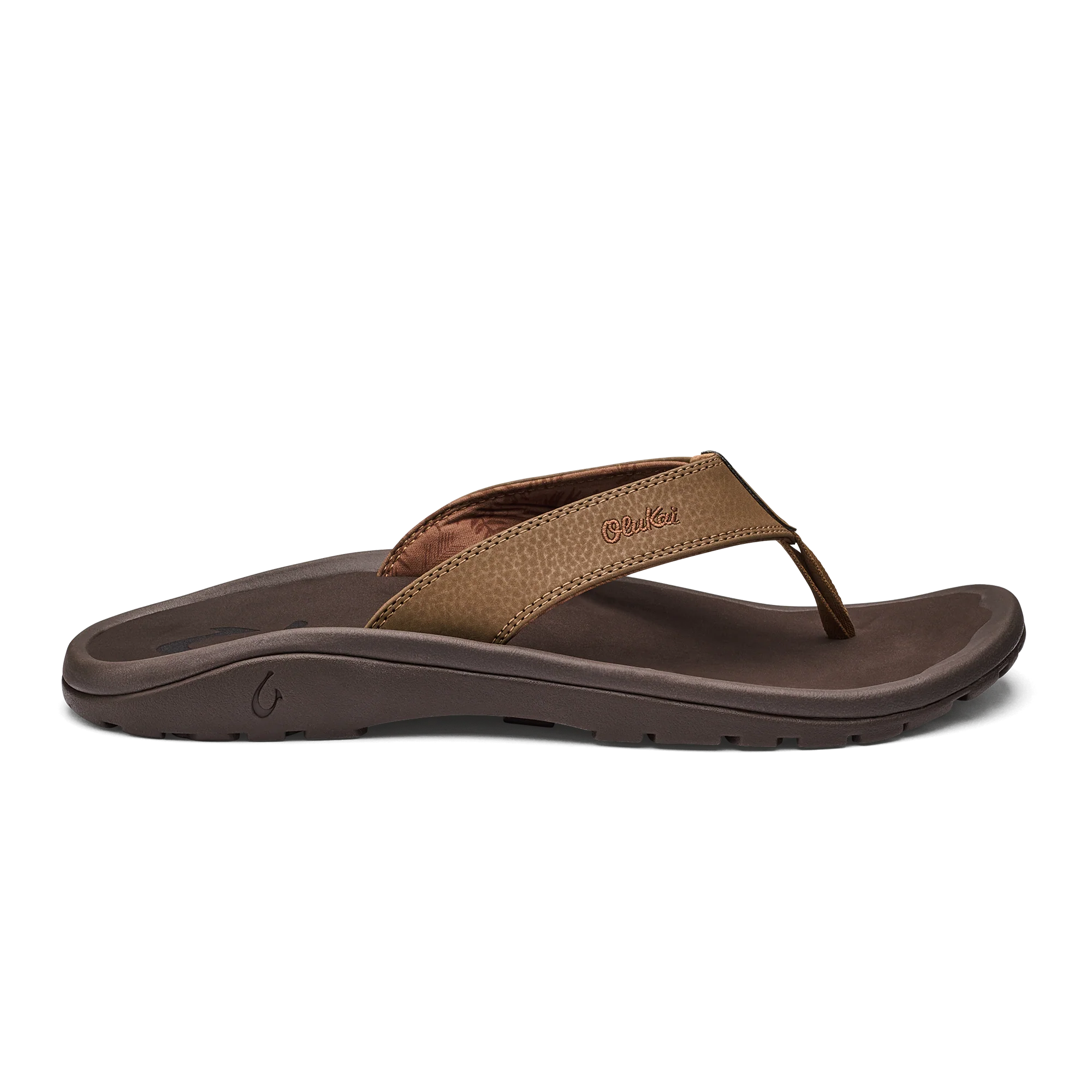 OLUKAI 'OHANA MENS SANDAL - TAN/DARK JAVA - Image 3