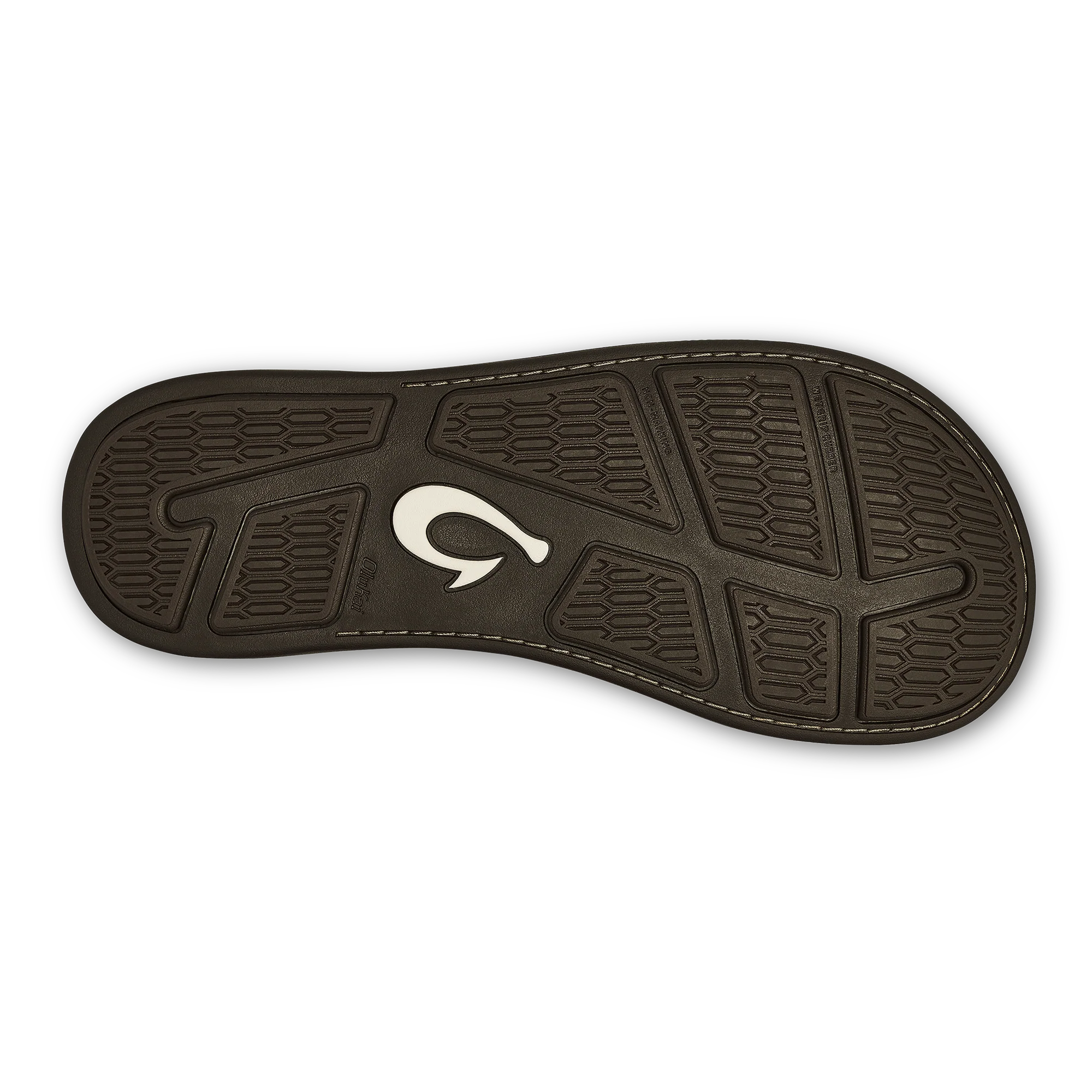 OLUKAI TUAHINE MENS SANDAL - DARK WOOD - Image 3