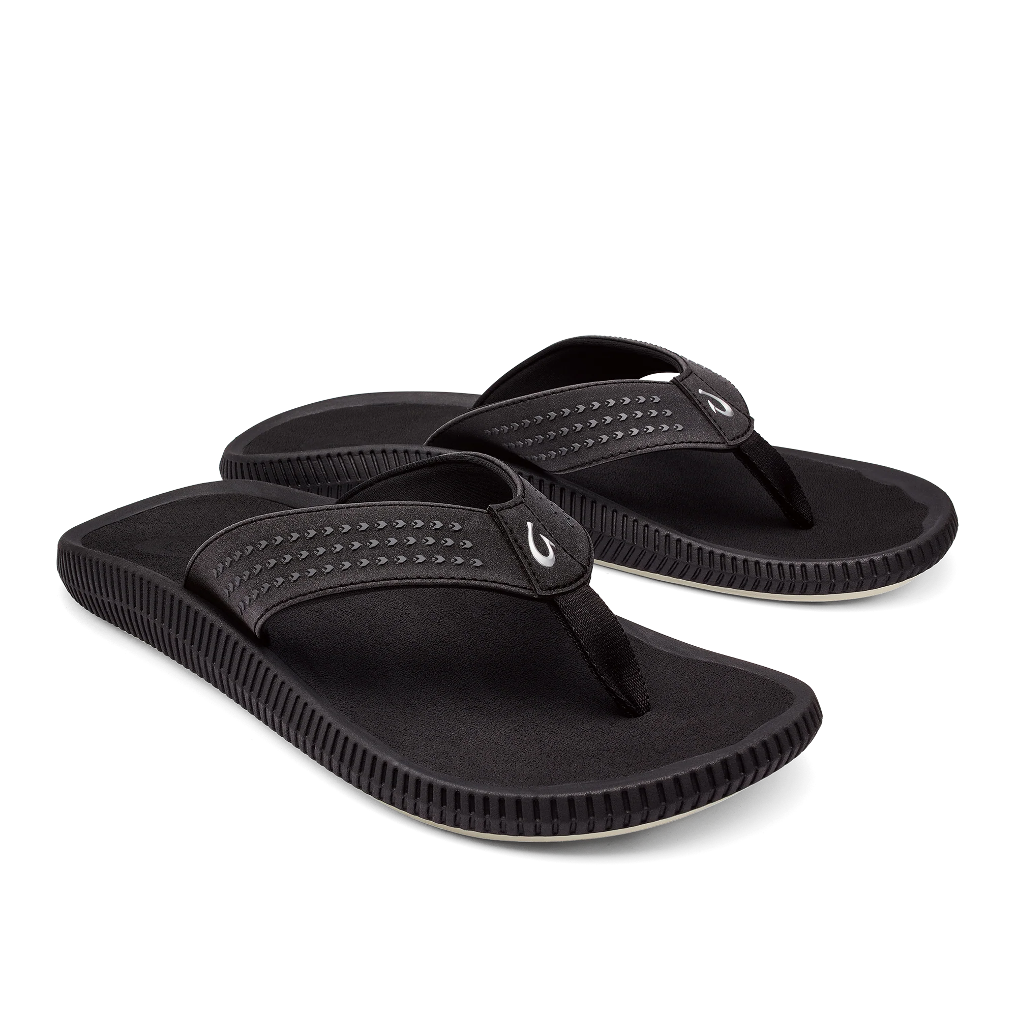OLUKAI ULELE MENS SANDAL - BLACK