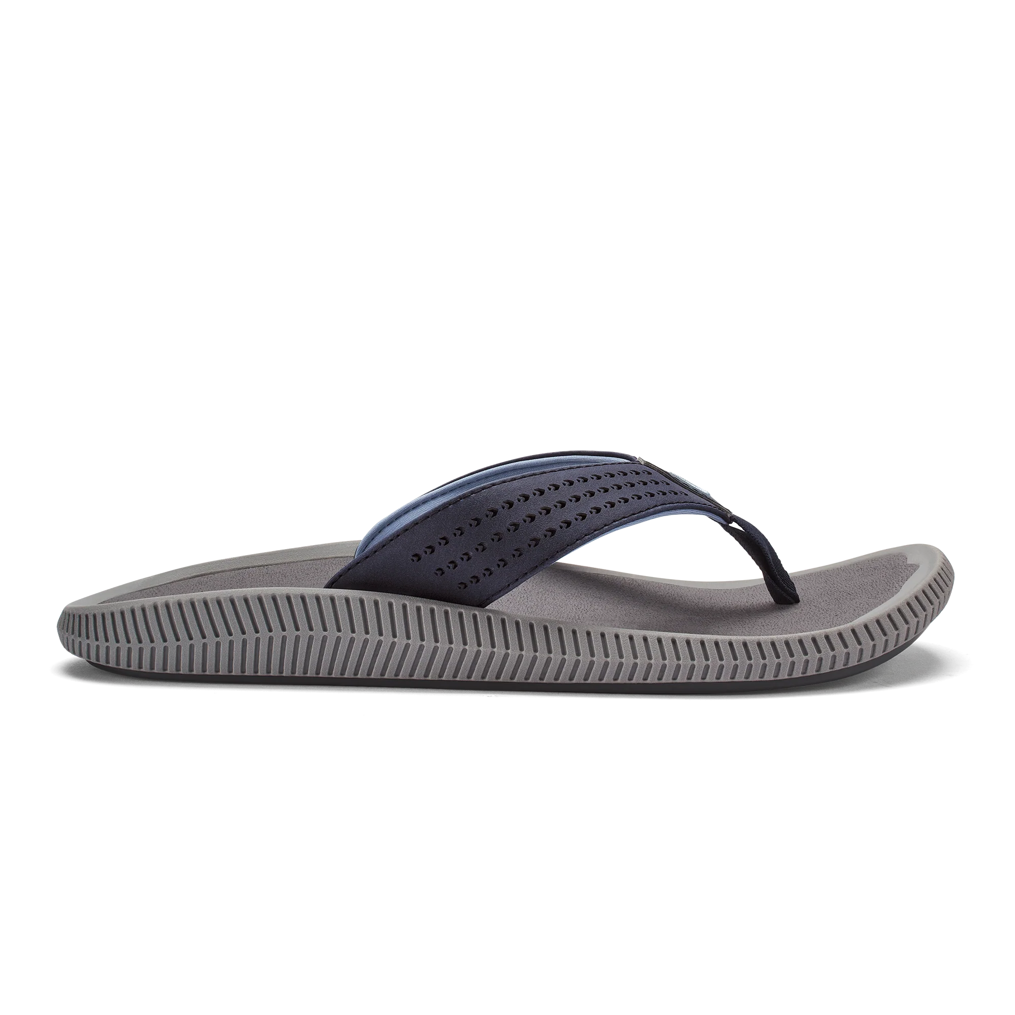 OLUKAI ULELE MENS SANDAL - BLUE DEPTH/CHARCOAL - Image 3