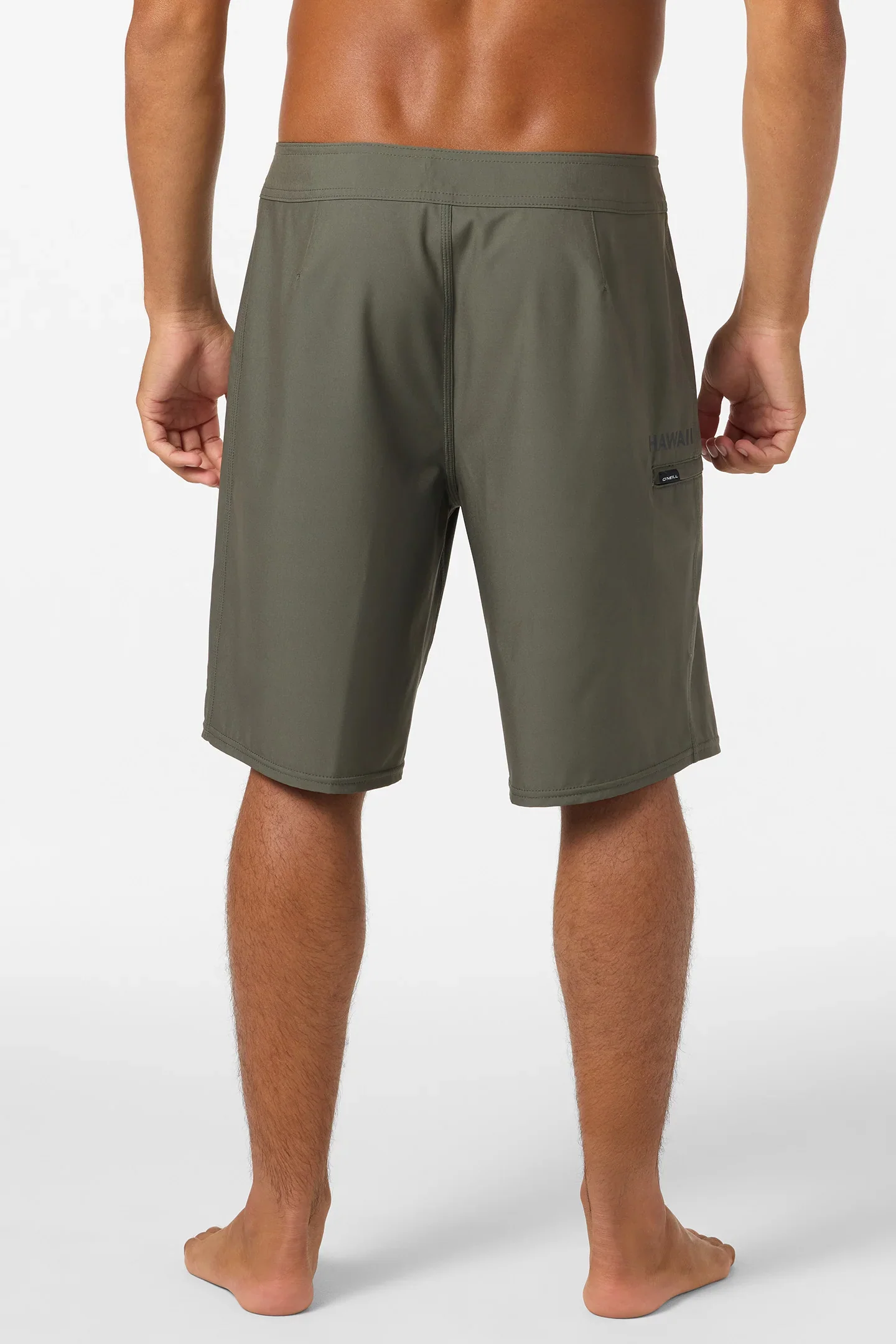 O'NEILL HYPERFREAK HEAT SOLID HAWAII BOARDSHORT - ARMY - Image 3