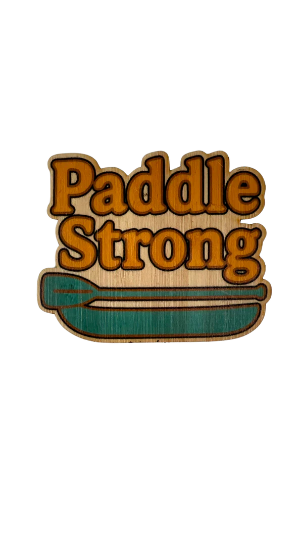PADDLE STRONG BAMBOO STICKER