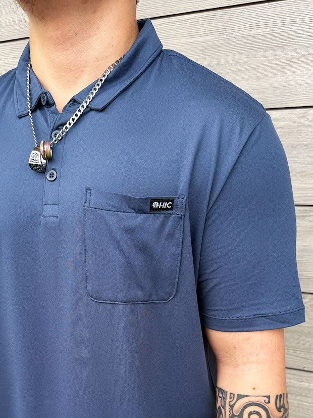 HIC PEBBLE POLO - NAVY - Image 2