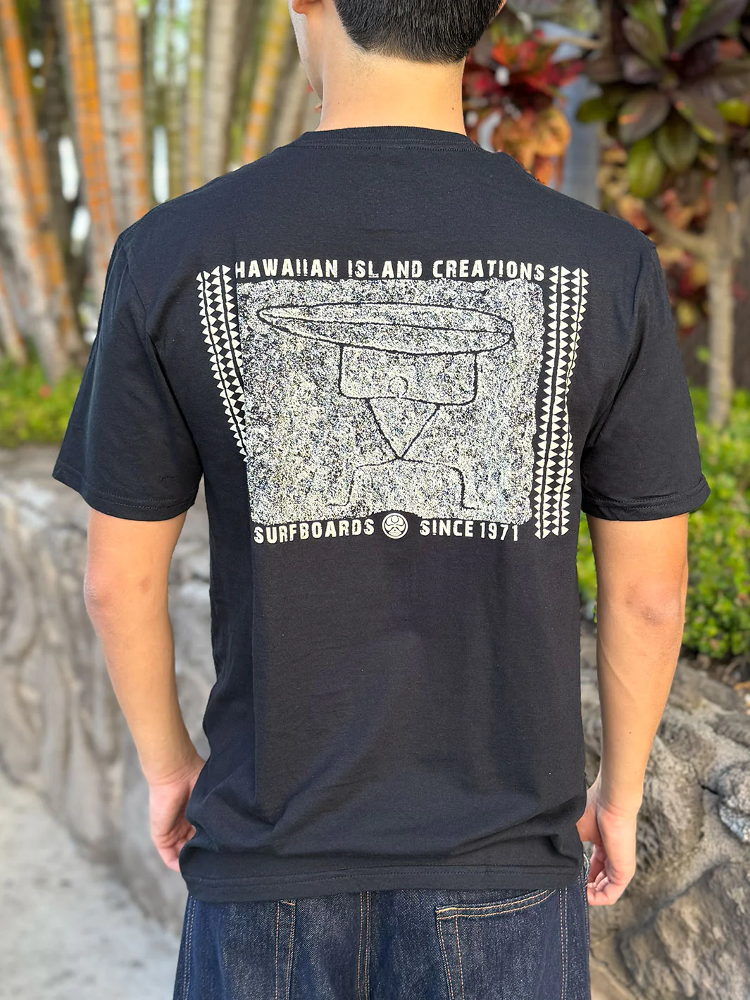 HIC PETRO SURF TEE - BLACK