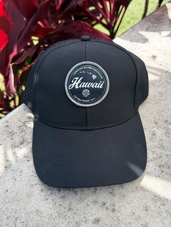 HIC QUALIFIER SNAPBACK HAT - BLACK