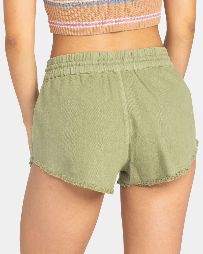 ROXY SCENIC ROUTE WOMENS SHORT - GREEN (GLD0) - Image 3