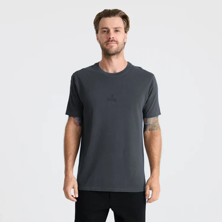 ROARK SAFECAMP EMBROIDERY TEE - CHARCOAL - Image 2
