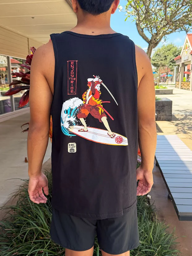 HIC SAMURAI SURFER TANK - BLACK