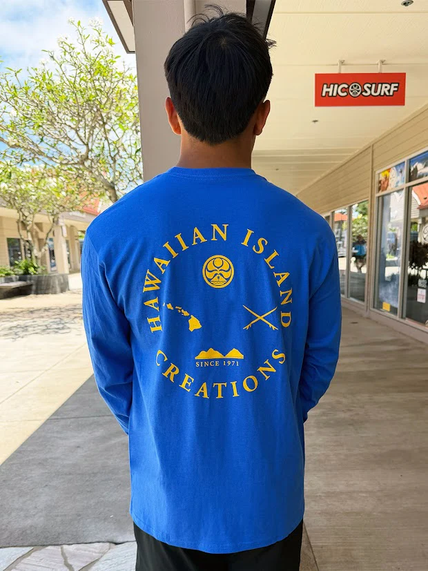 HIC SINCE 1971 LONG SLEEVE - ROYAL