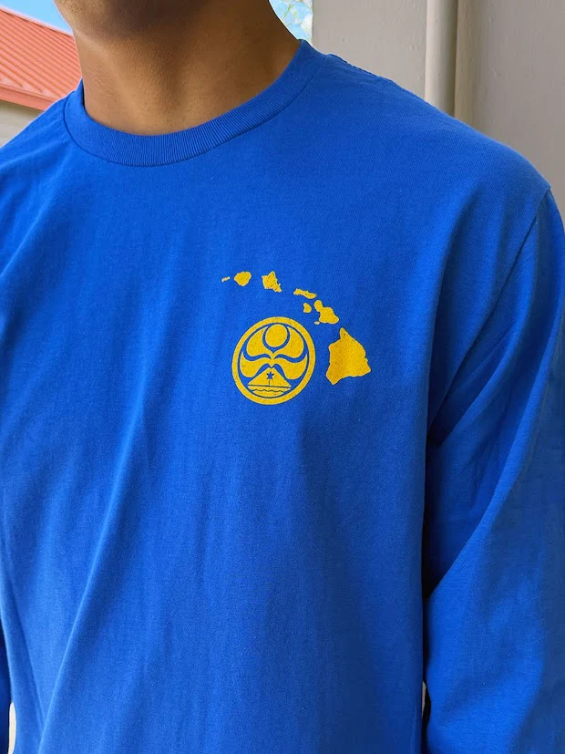 HIC SINCE 1971 LONG SLEEVE - ROYAL - Image 2