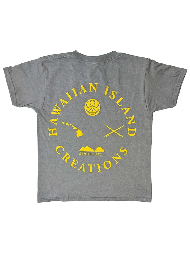 HIC SINCE 1971 YOUTH TEE - CHARCOAL