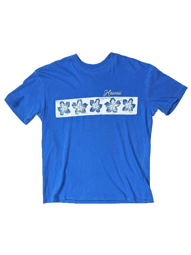 BILLABONG SOMEWHERE CLOSE HI WOMENS TEE - BLUE (TRB1)