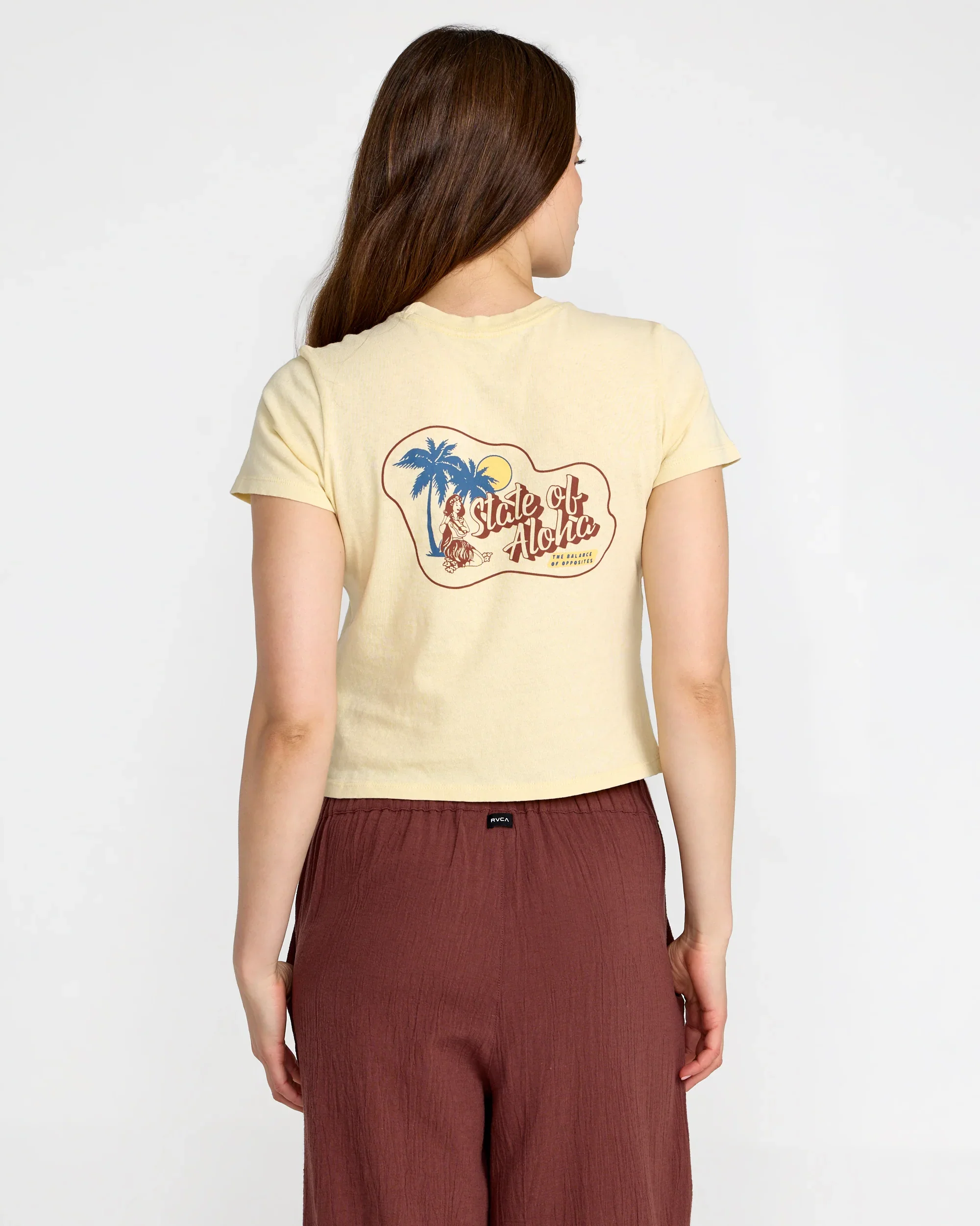 RVCA STATE OF ALOHA II BABY TEE - SMI