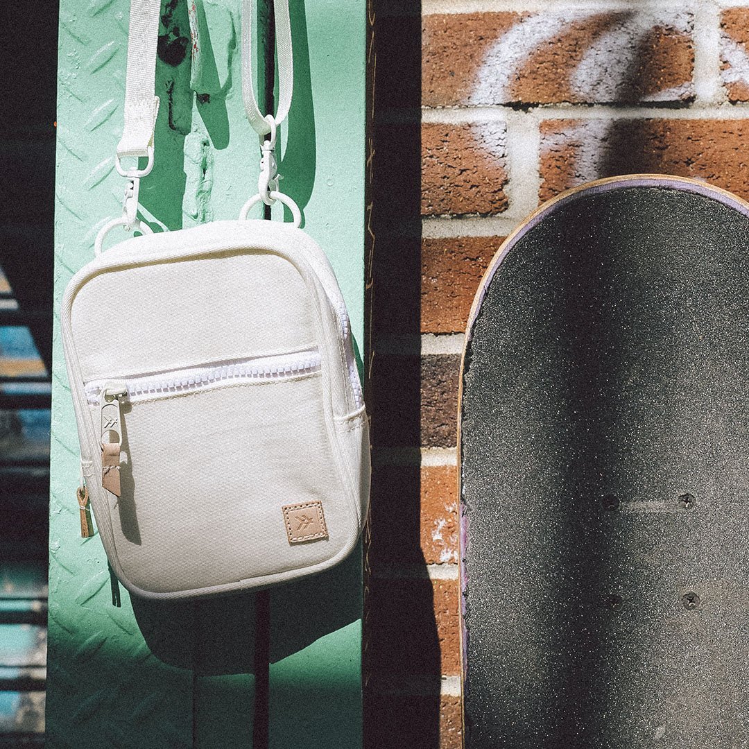 THREAD CROSSBODY BAG - OFF WHITE - Image 3