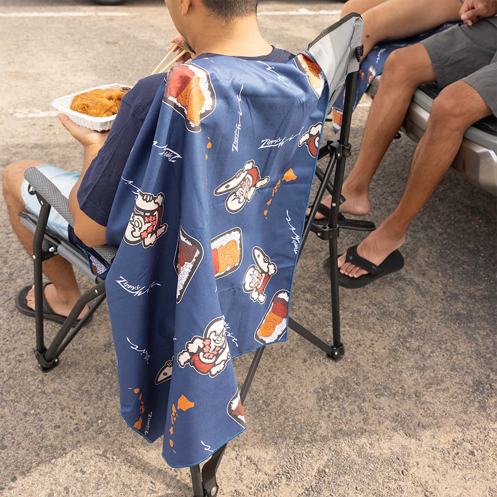 HIC X ZIPPY'S MOKI MAN TOWEL - NAVY - Image 4